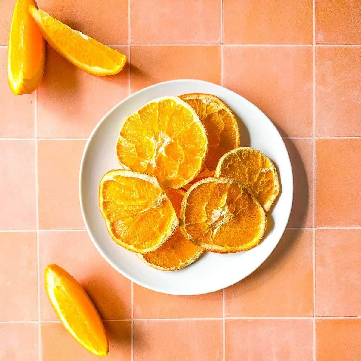 Air Fryer Dehydrated Orange Slices