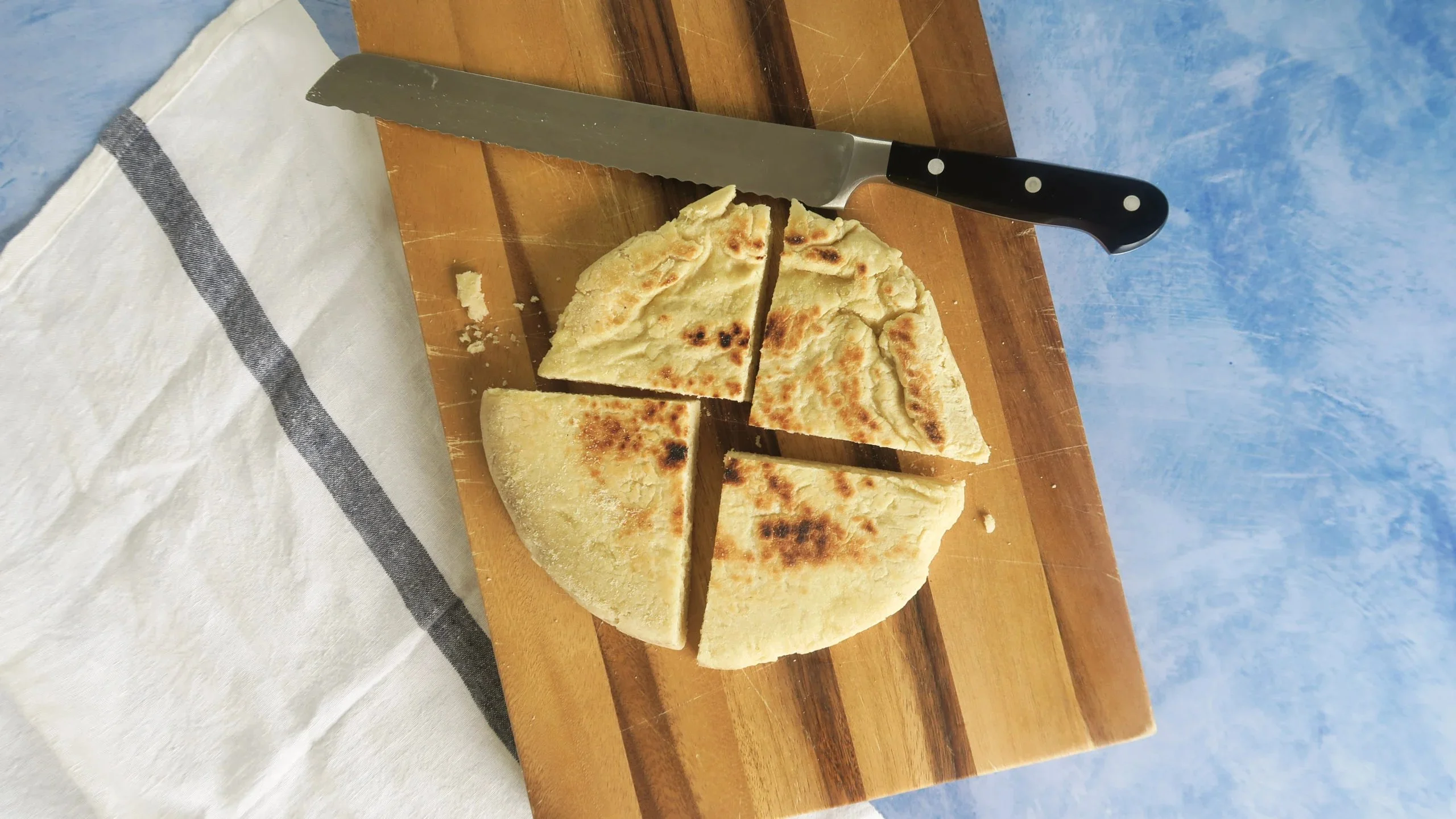 Algerian Kesra Semolina Bread