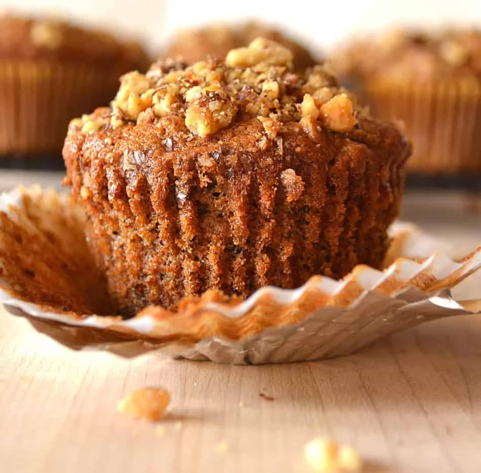 Banana Nutty Muffins