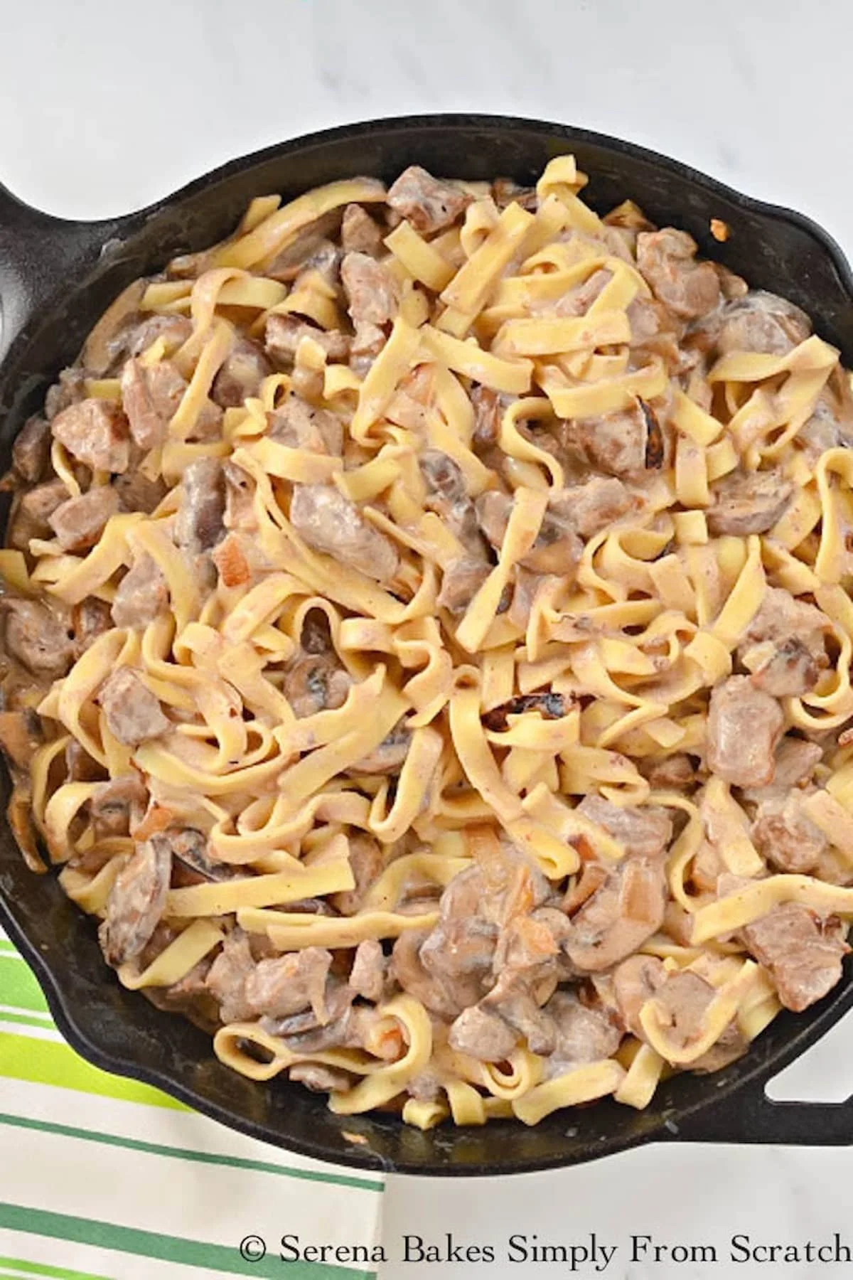 Beef Stroganoff From Scratch