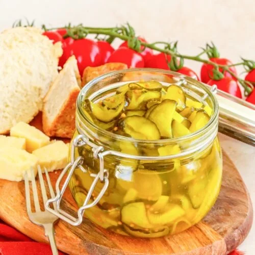 British-Style Cucumber Pickle