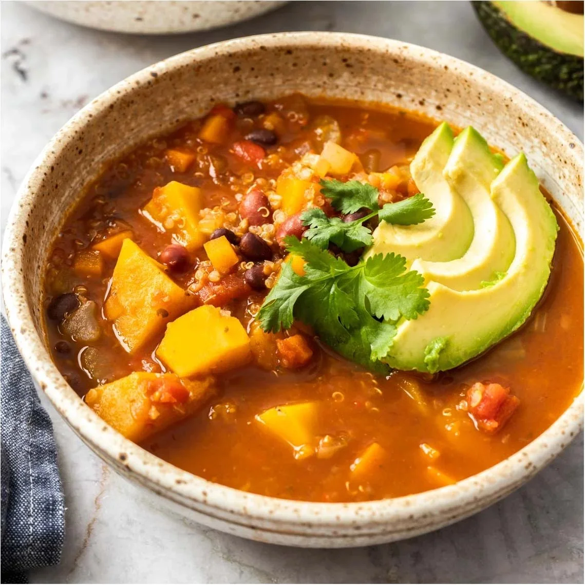 Butternut Squash Black Bean Chili