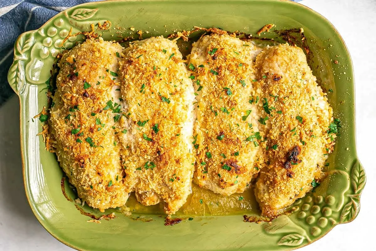 Cheesy Baked Chicken Breasts