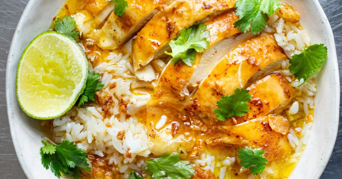 Coconut Chicken Rice Soup