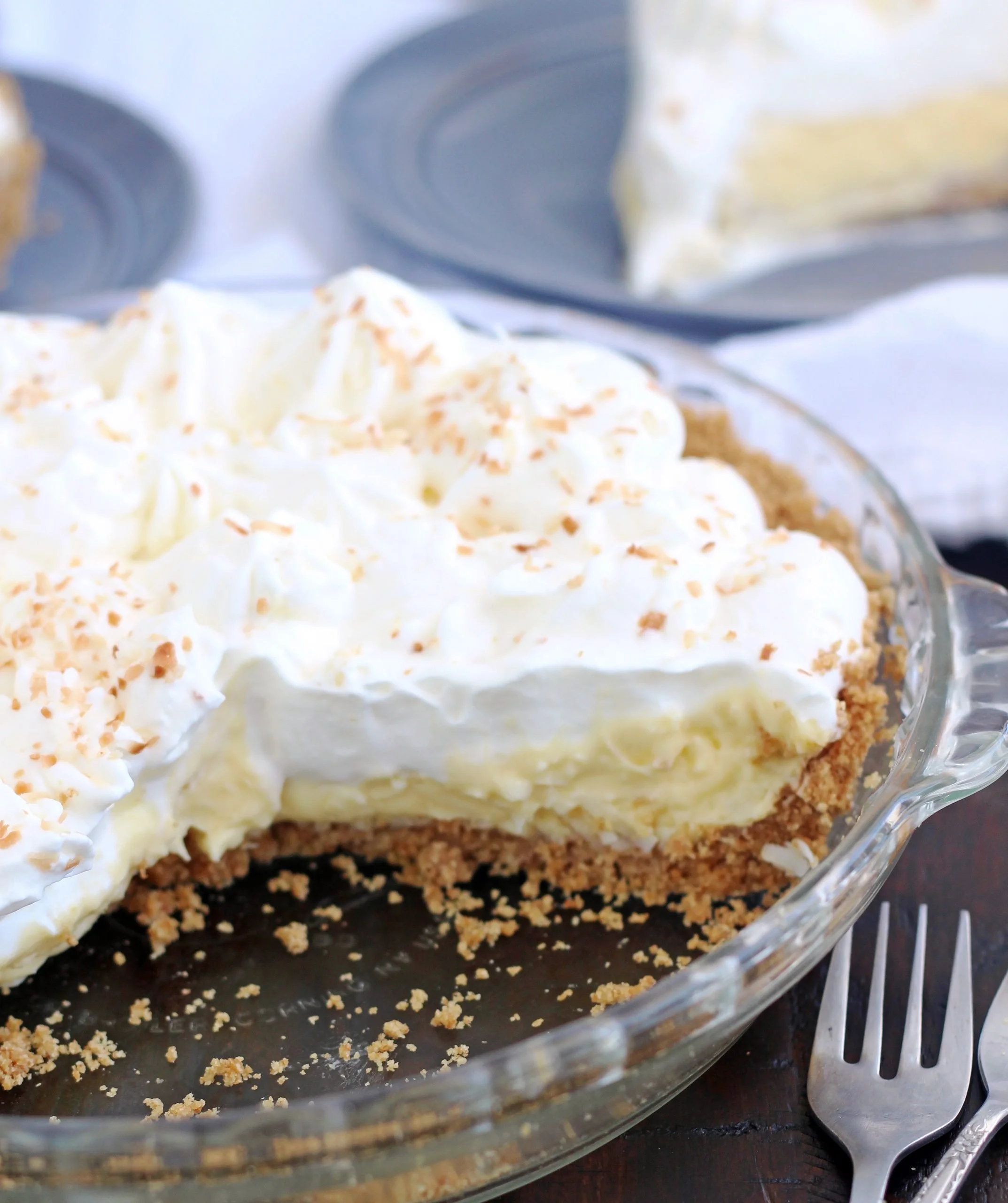 Coconut Cream Pie with Crust
