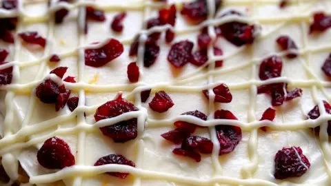 Copycat Cranberry Bliss Bars