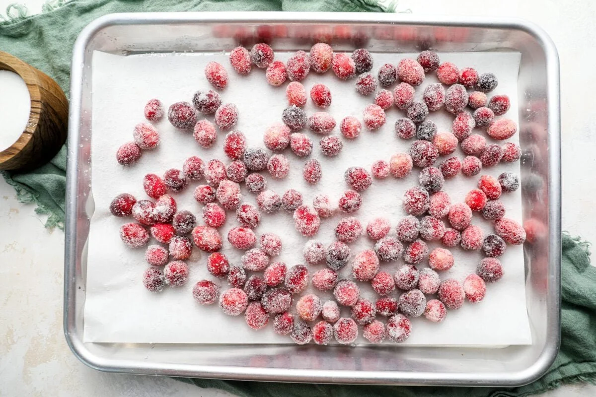 Cranberries in a Sugar Glaze