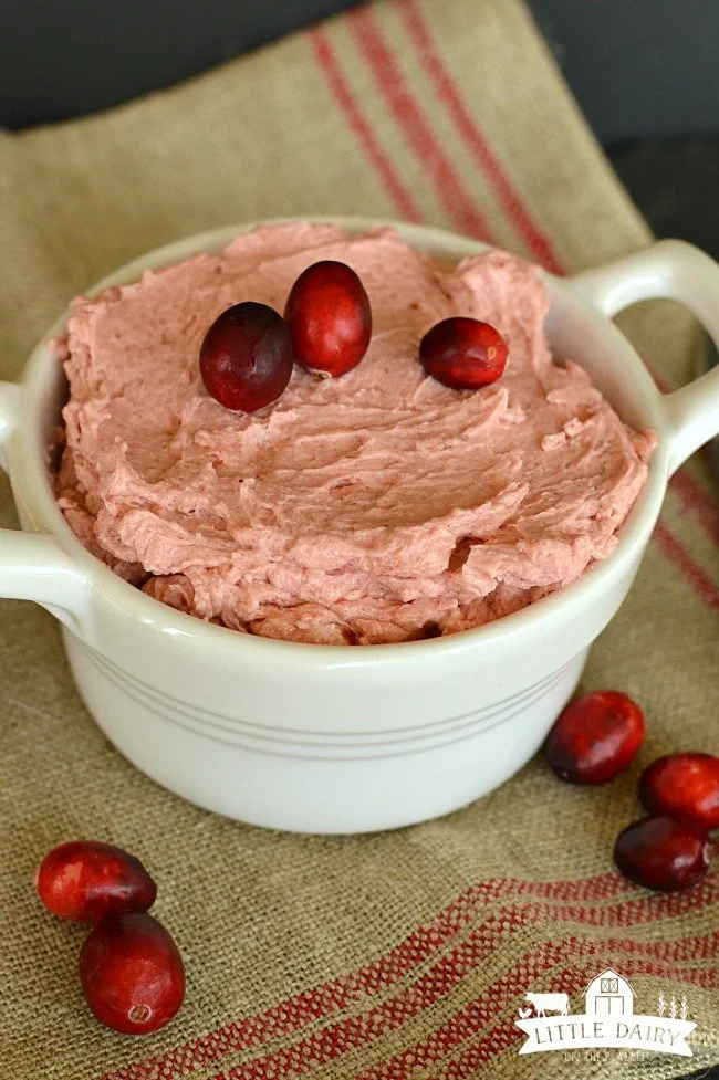Cranberry Infused Honey Butter