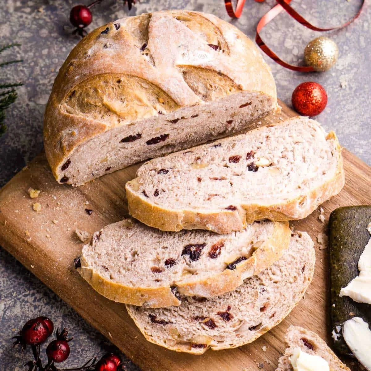 Cranberry Walnut Bread