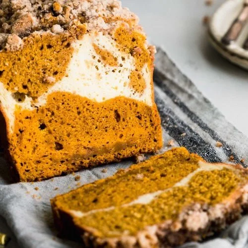 Cream Cheese Pumpkin Bread