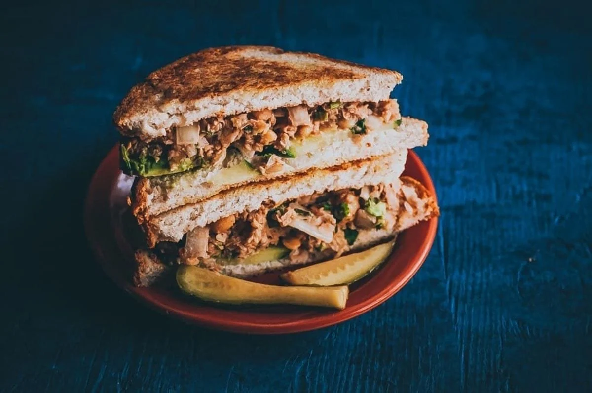 Creamy Chickpea Salad Sandwich