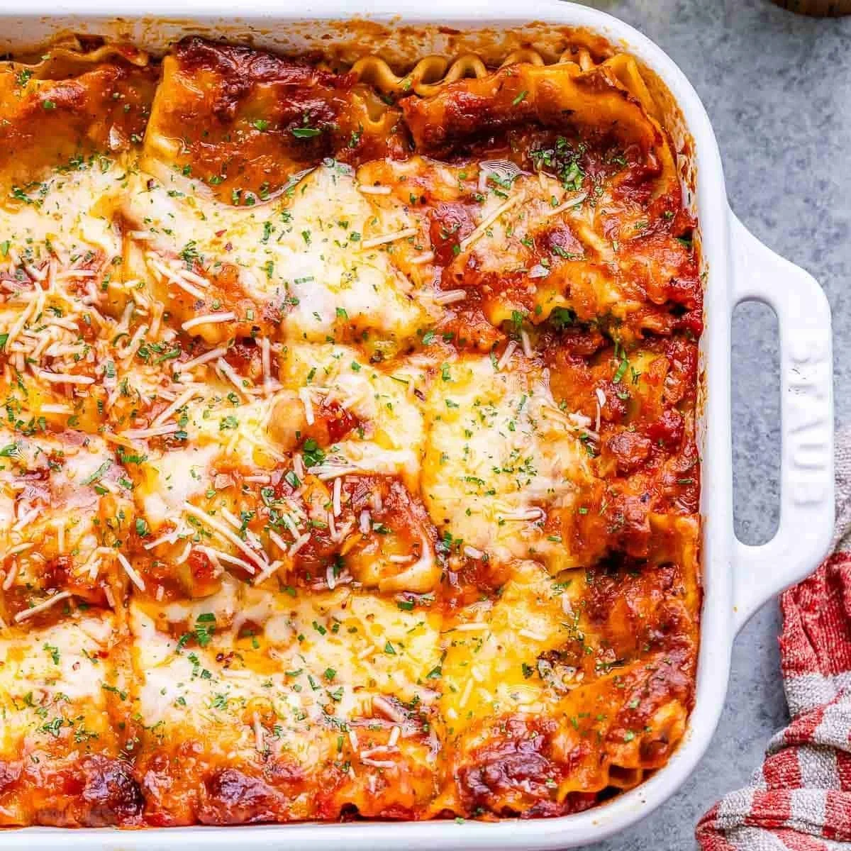 Creamy Cottage Cheese Lasagna