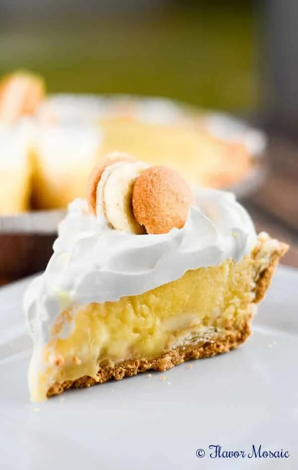 Creamy No-Bake Banana Pudding Pie