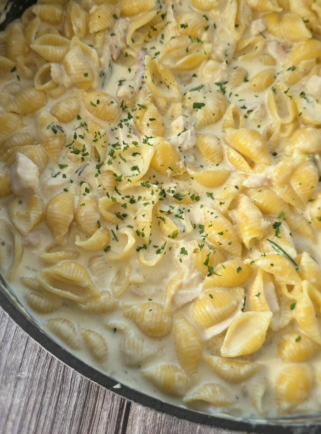 Creamy One-Pan Chicken Noodles