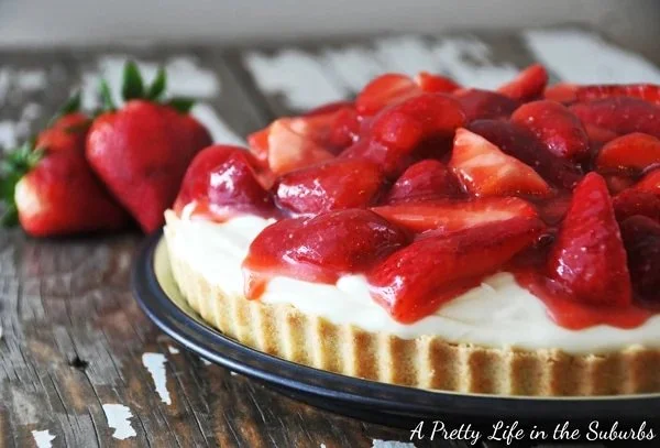 Creamy Strawberry Tart