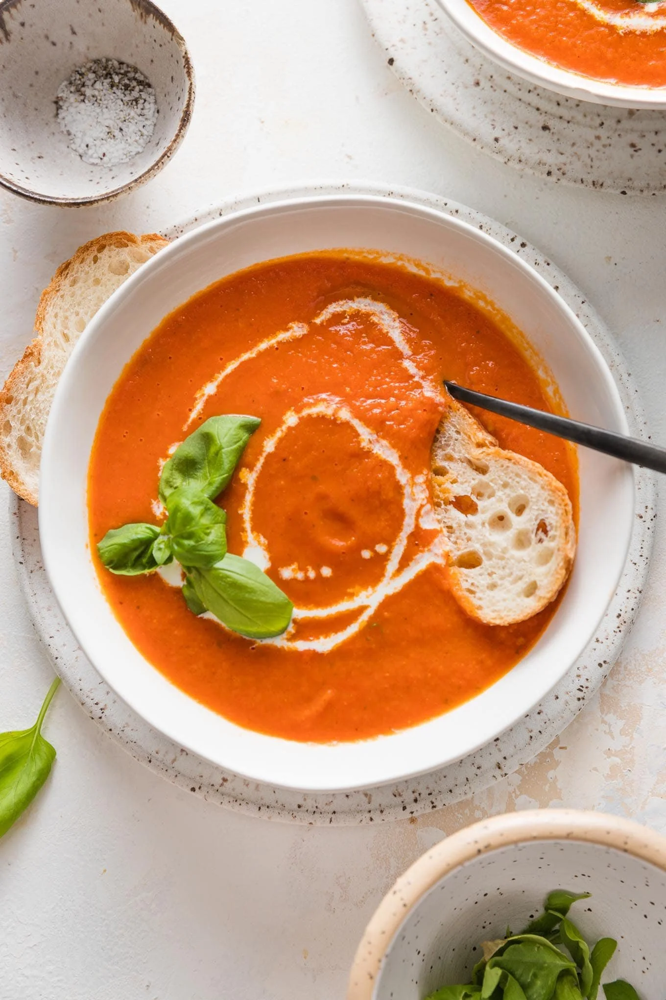 Creamy Tomato Basil Soup