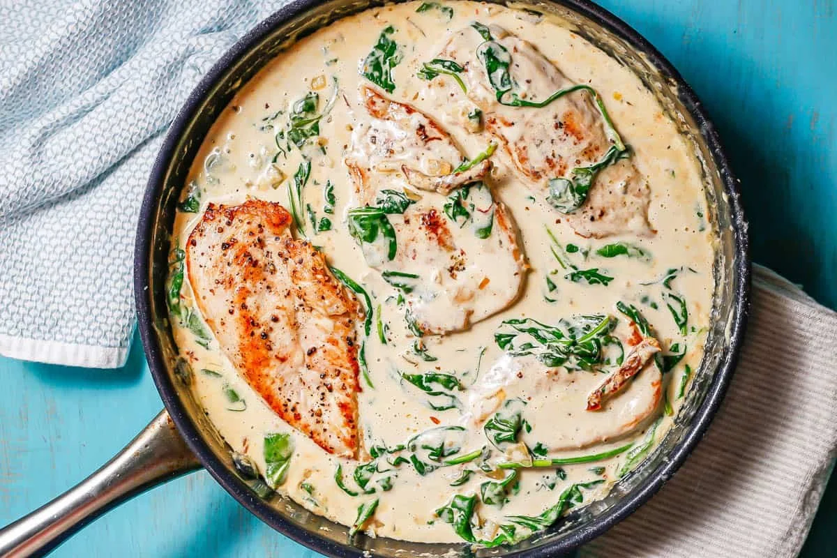 Creamy Tuscan Chicken Skillet