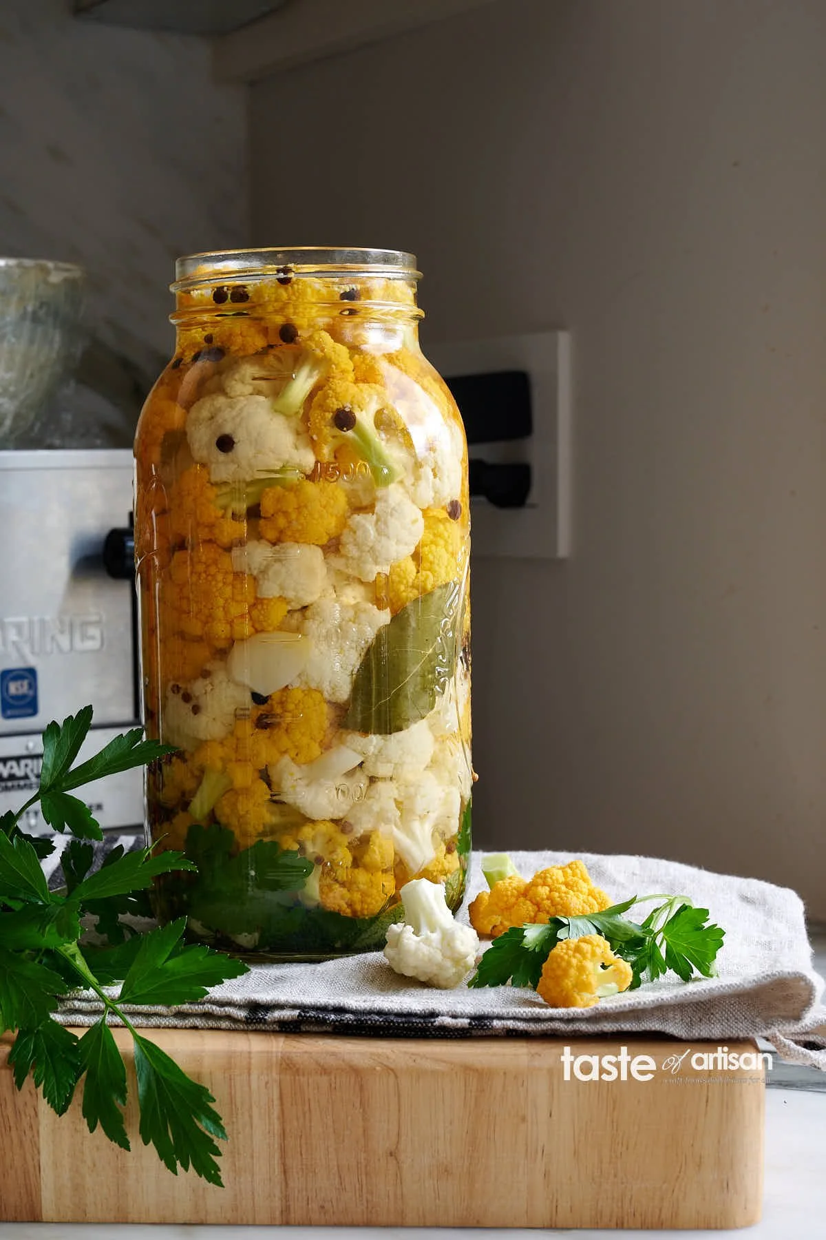 Crunchy Ferrandi-Style Pickled Cauliflower