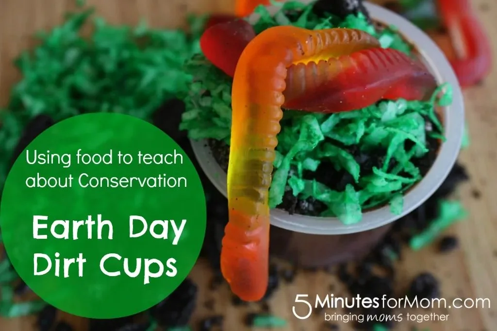 Earth Day Dirt Cup Crafts