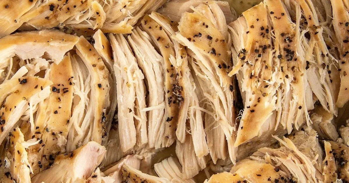 Easy Crockpot Shredded Chicken