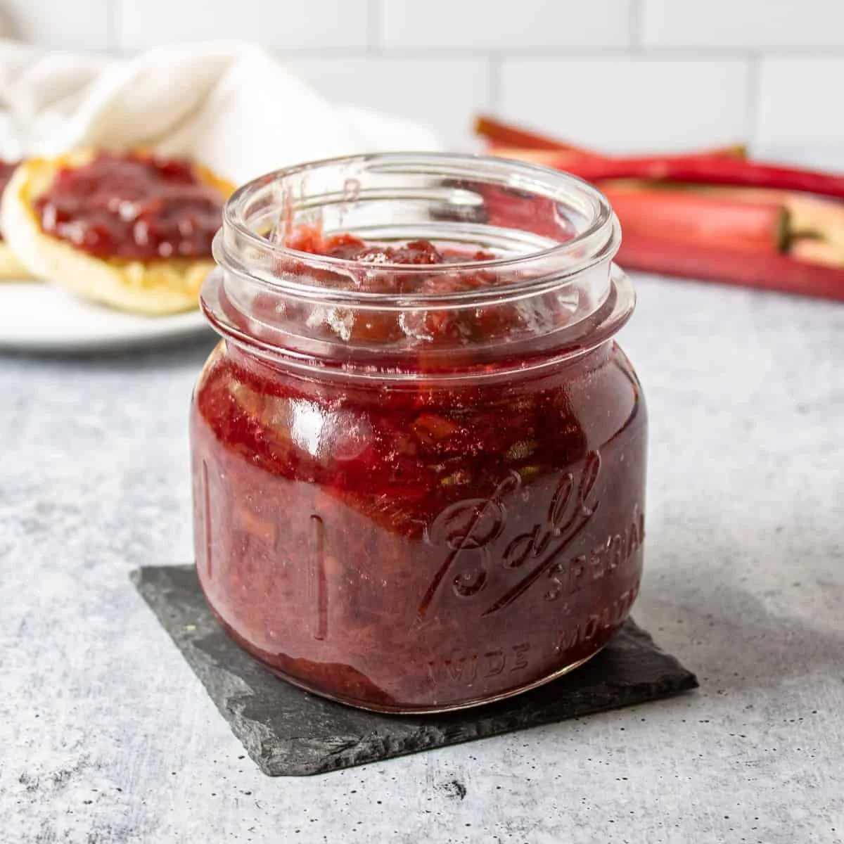Easy Rhubarb Jam Recipe