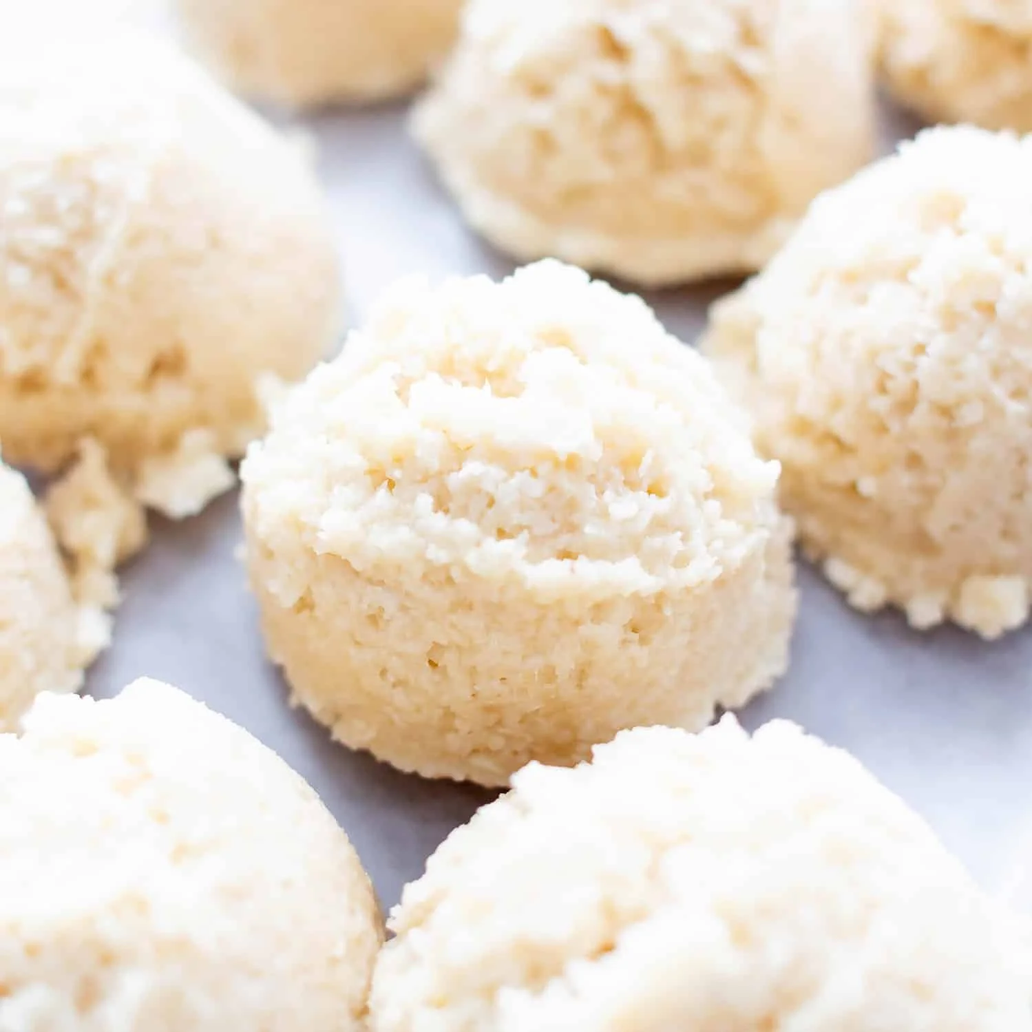 Four-Ingredient No-Bake Coconut Macaroons