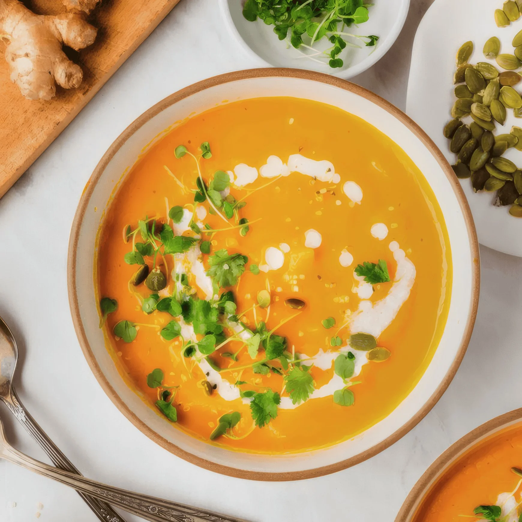 Ginger Carrot Soup Recipe
