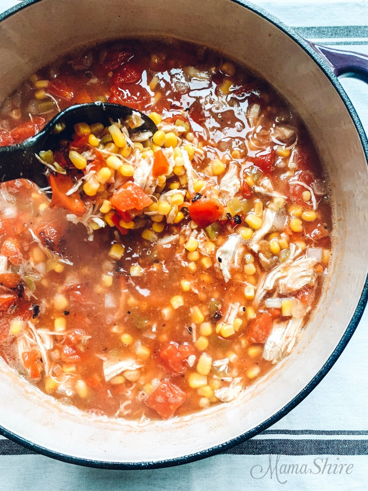 Gluten-Free Dairy-Free Chicken Tortilla Soup