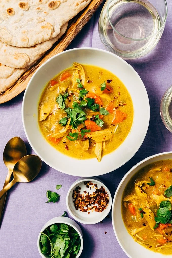 Golden Turmeric Chicken Soup