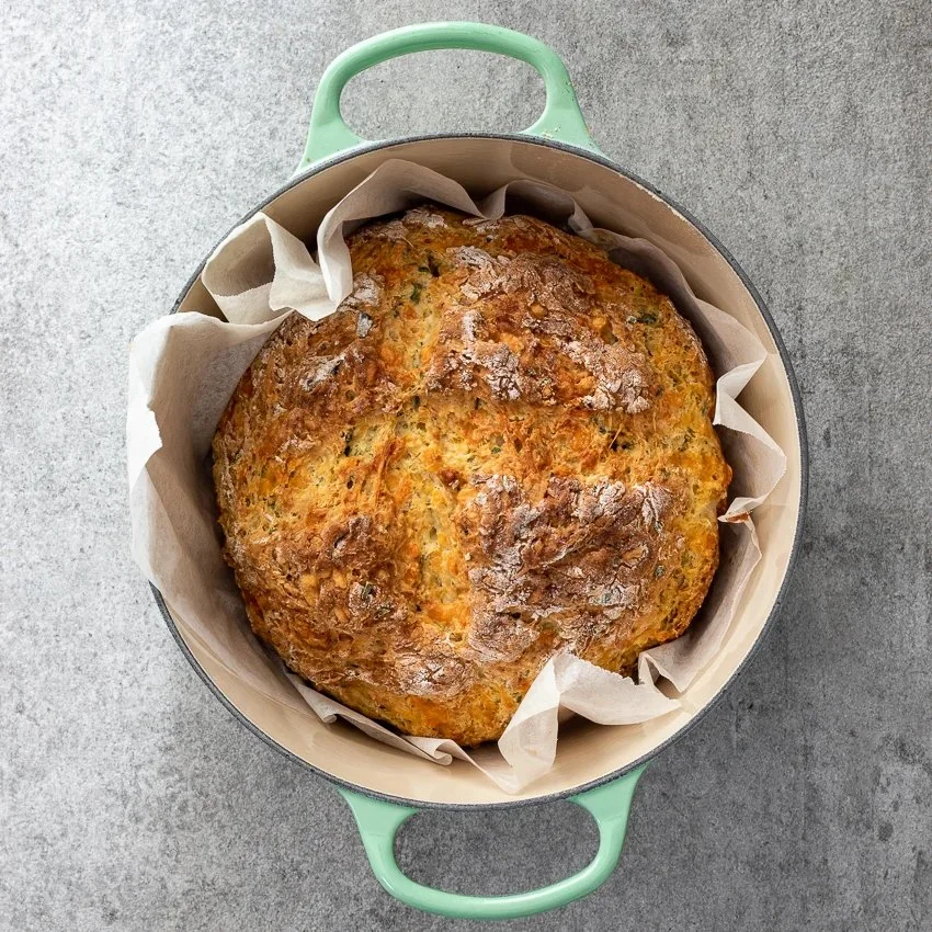 Herb and Cheese Irish Soda Bread