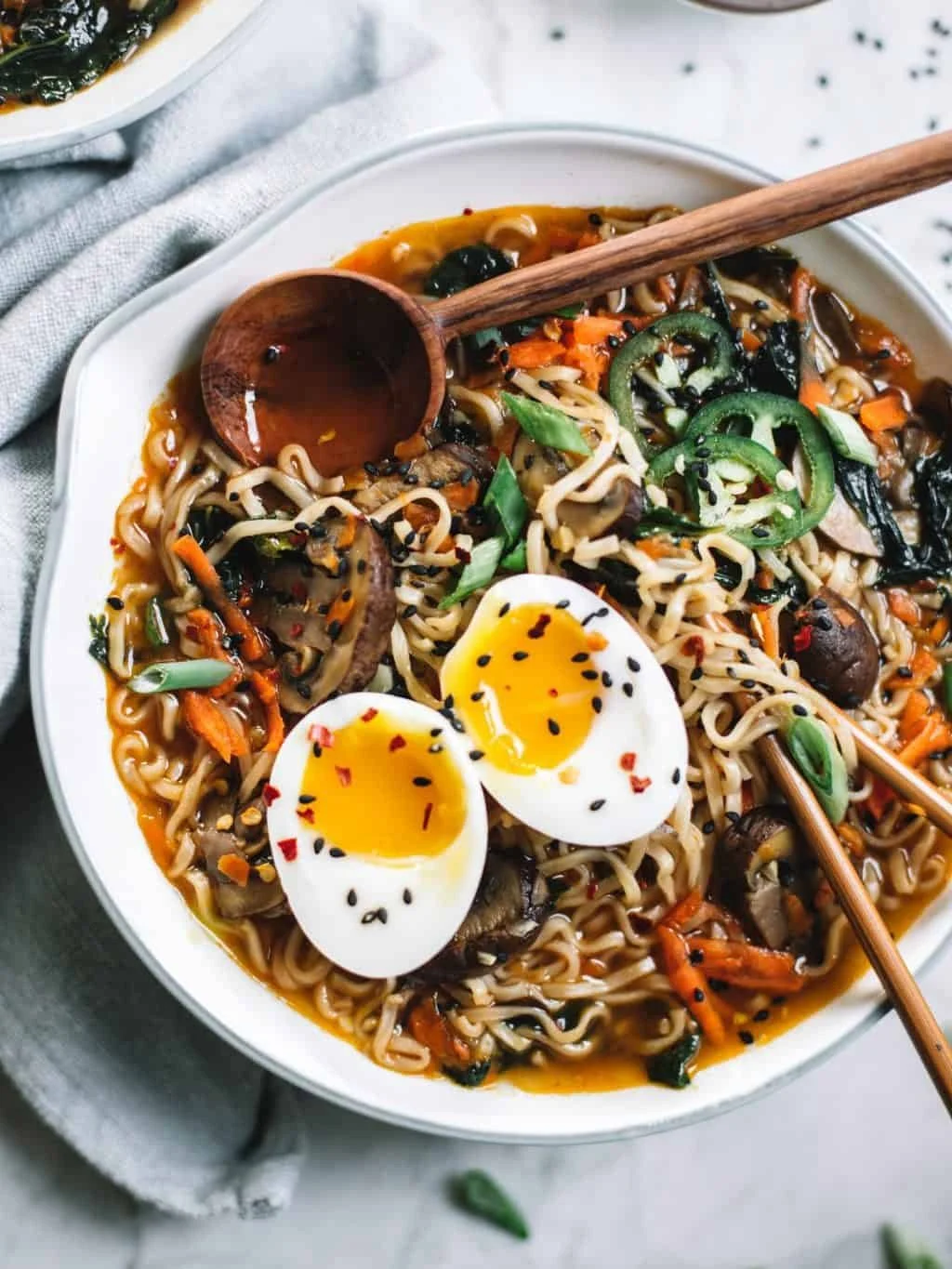 Homemade Healthy Ramen Bowl