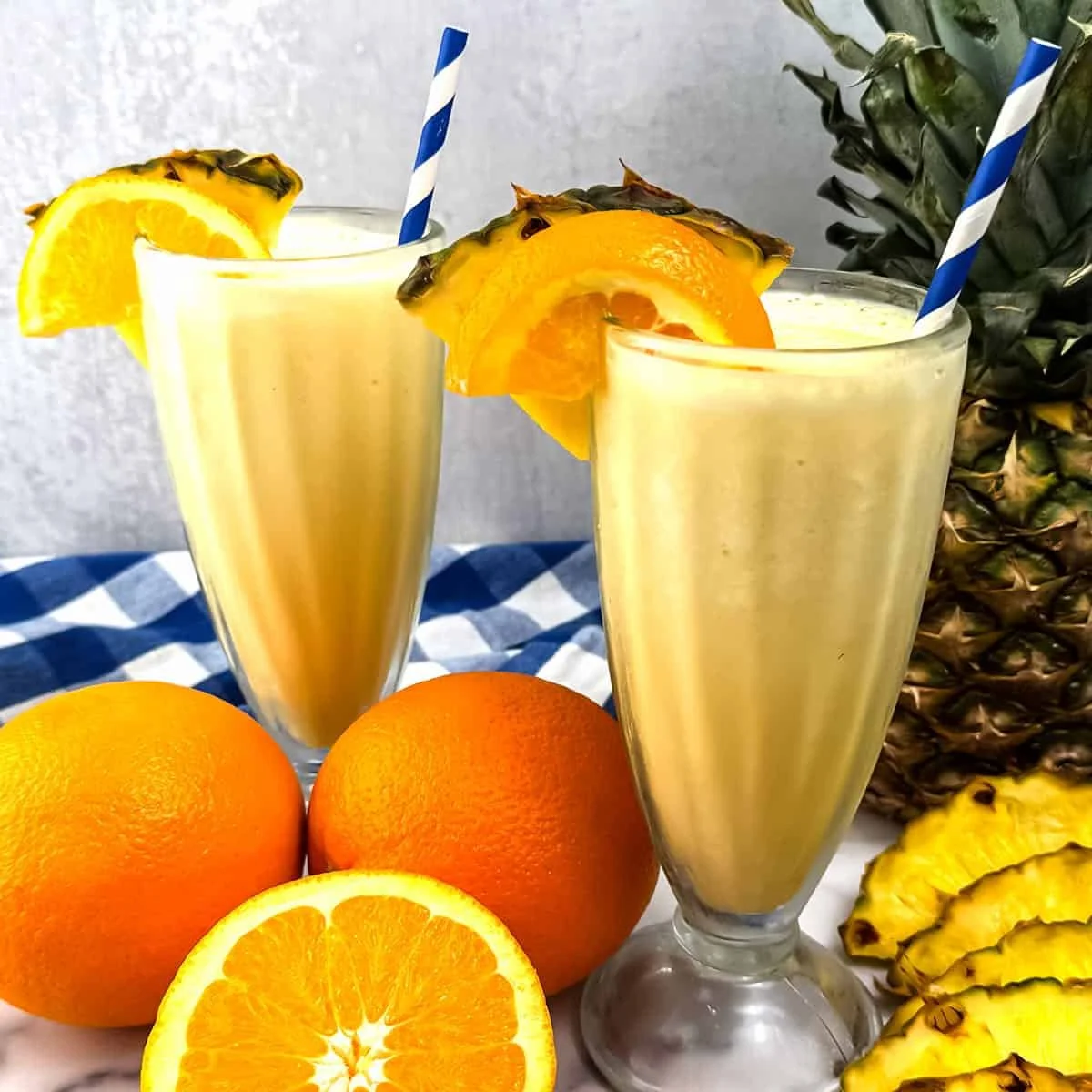 Homemade Island Breeze Smoothie