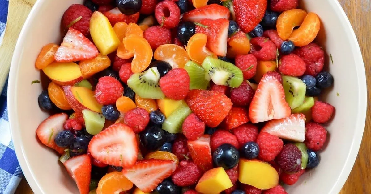 Honey Lime Berry Salad