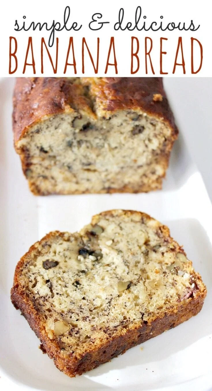 Irresistibly Moist Banana Bread