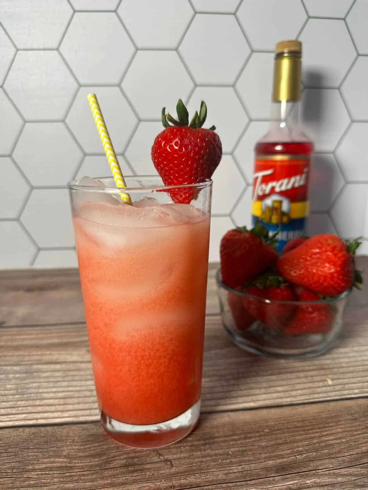 Italian Strawberry Cream Soda