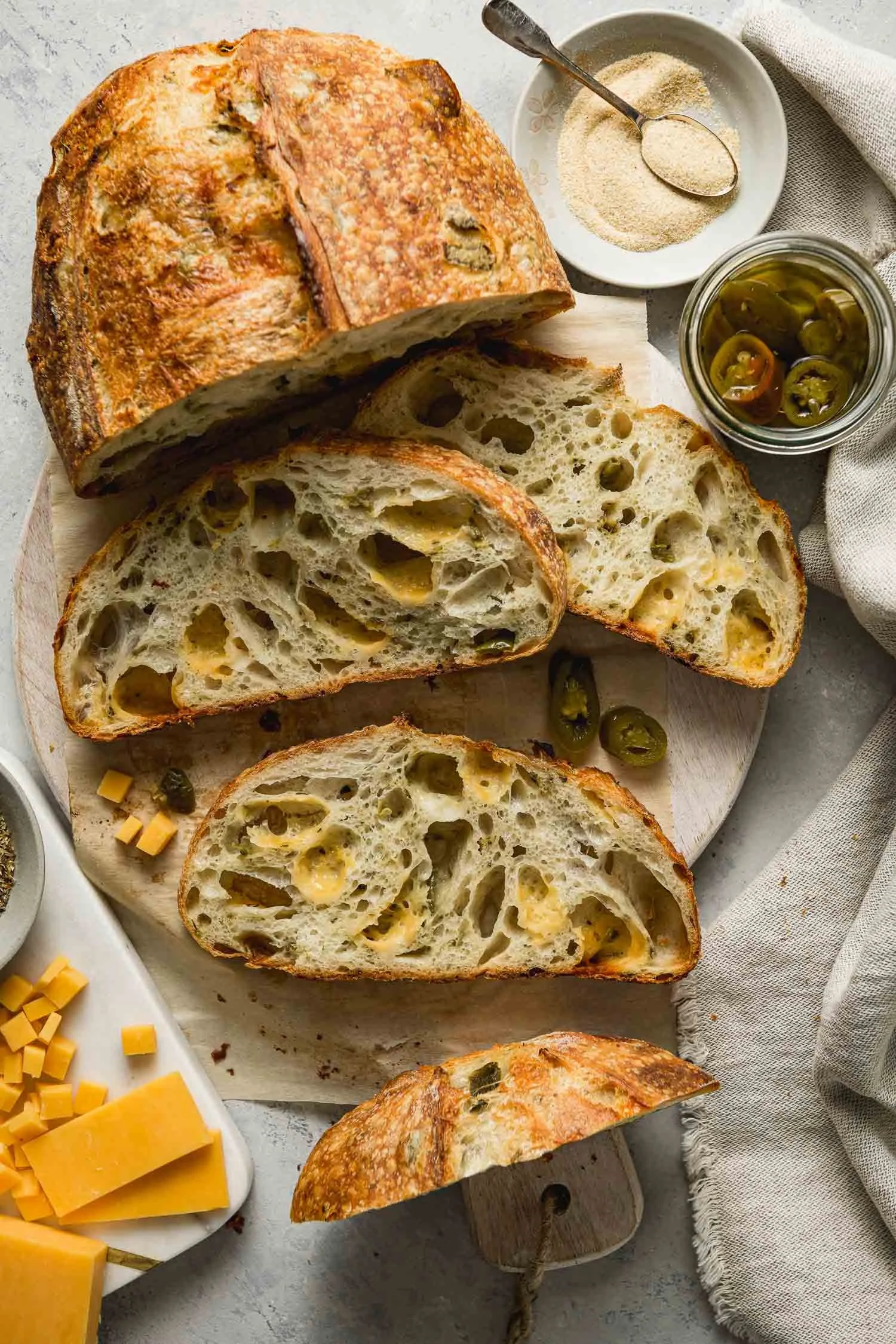 Jalapeño Cheddar Sourdough