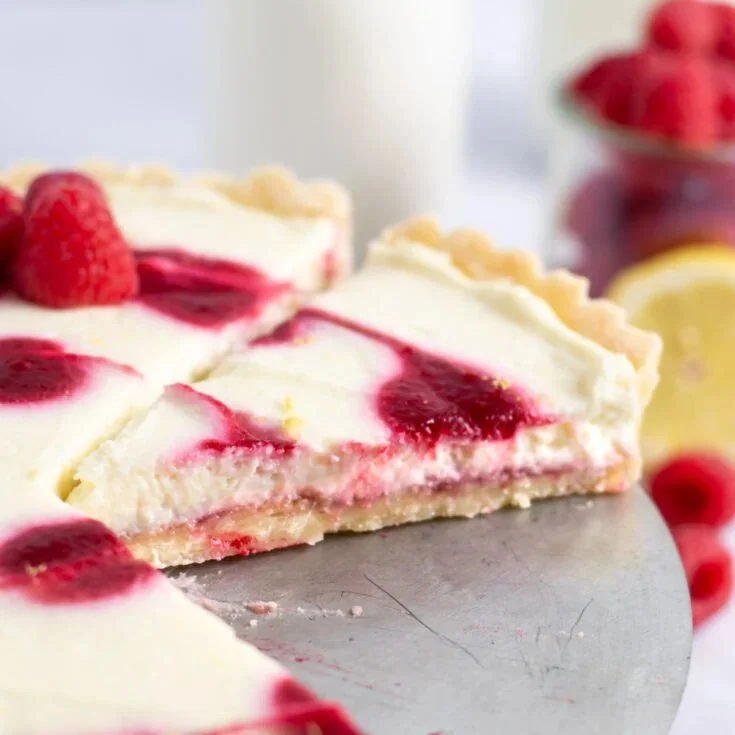 Lemon and Raspberry Tart