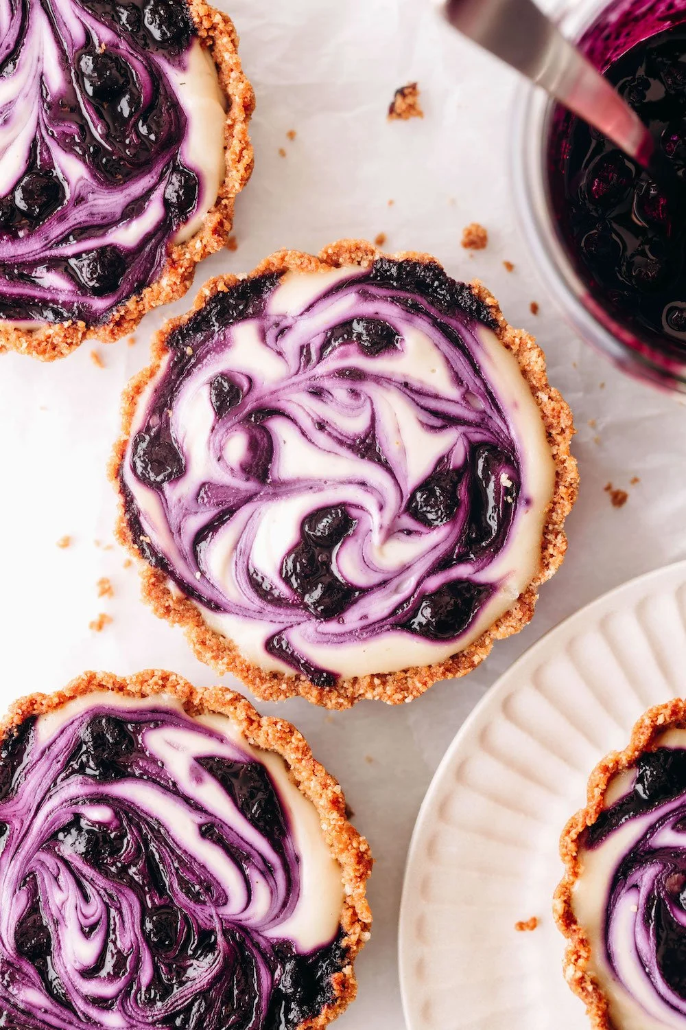 Lemon Blueberry Tart Delights