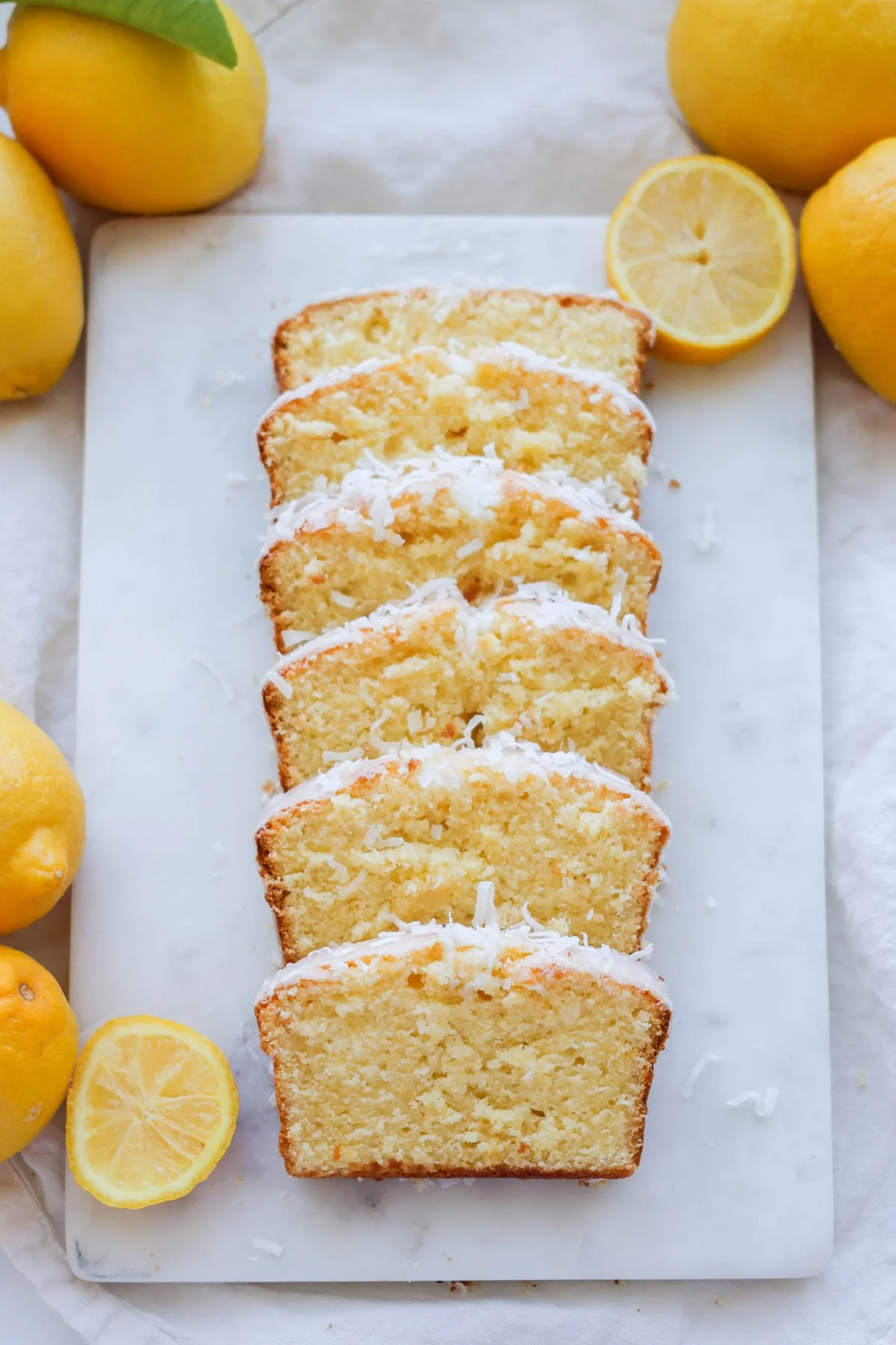 Lemon Zest Coconut Loaf