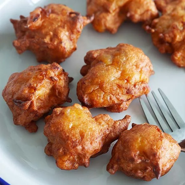 Malaysian Mashed Banana Fritters