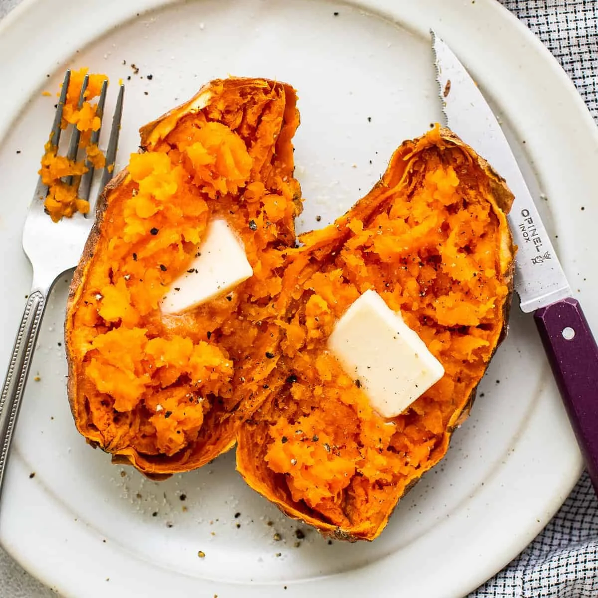 Microwave a Sweet Potato