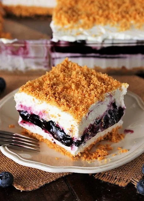No-Bake Blueberry Dessert Delight