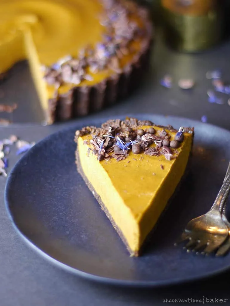 No Bake PB Pumpkin Pie