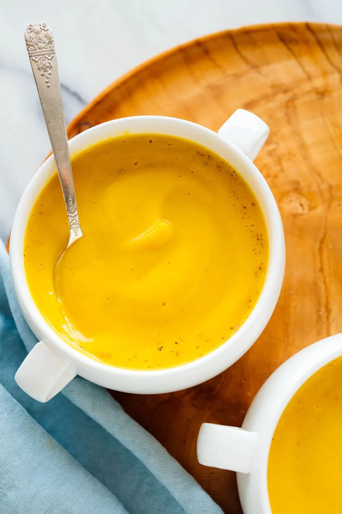 Oven Roasted Butternut Squash Soup