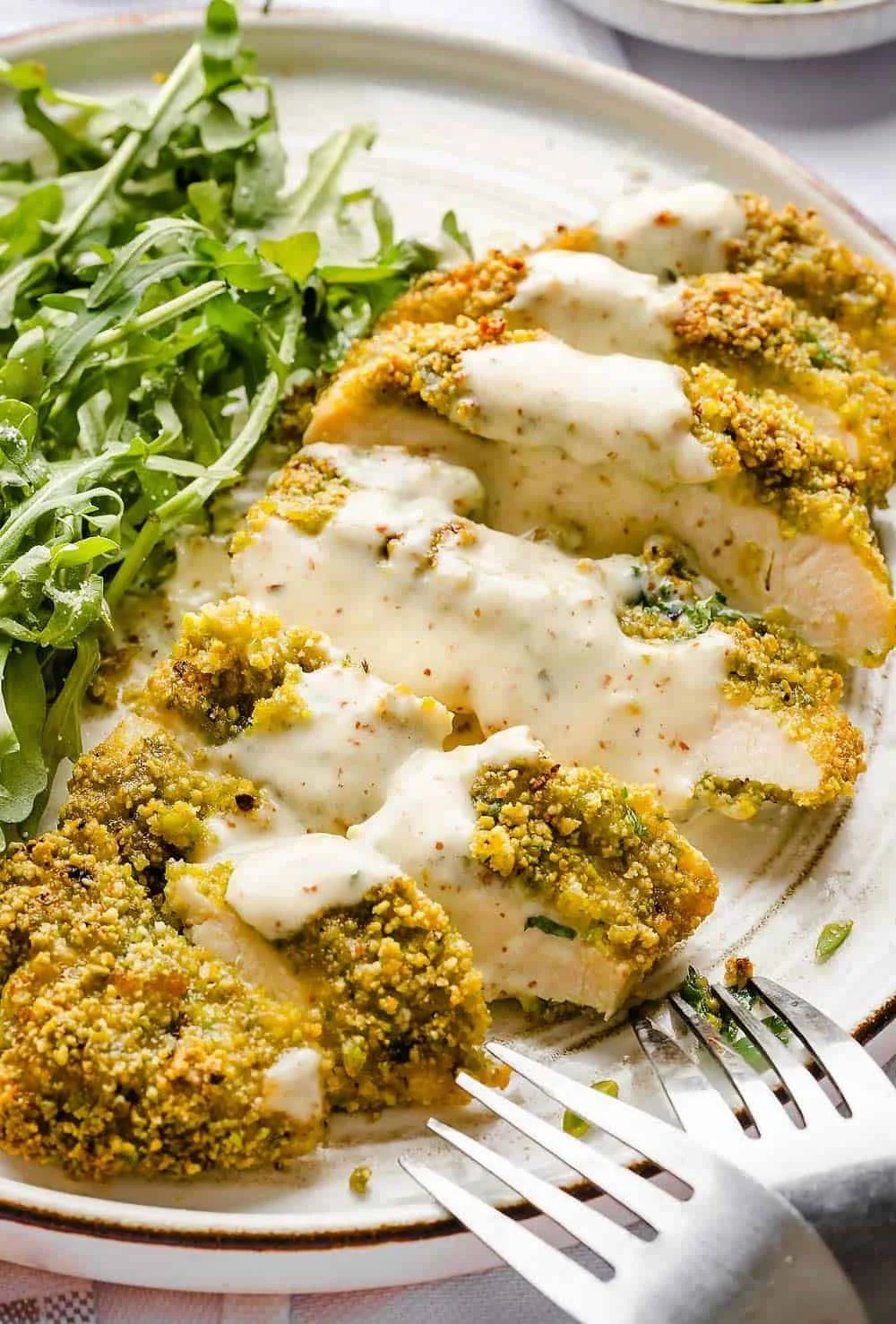 Pistachio Crusted Chicken