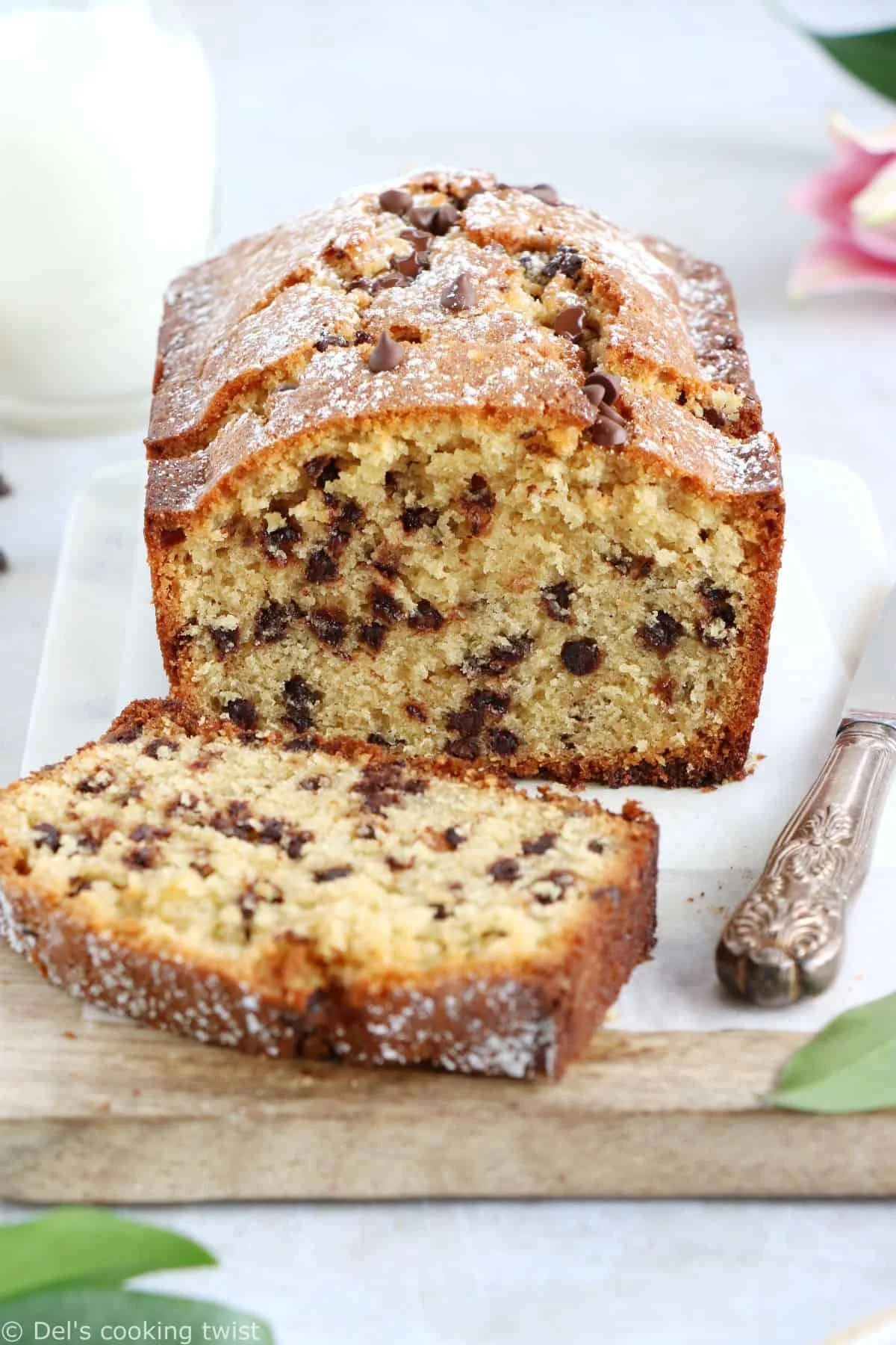 Rich Chocolate Chip Pound Cake