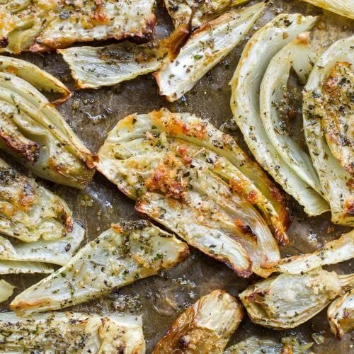 Roasted Fennel with Garlic and Herbs