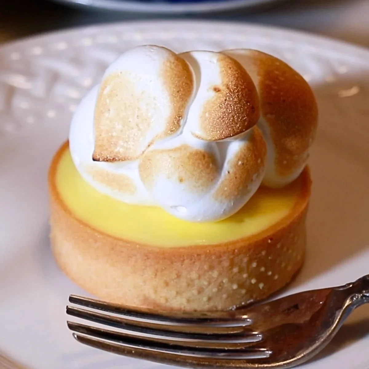 Silky Lemon Meringue Tart