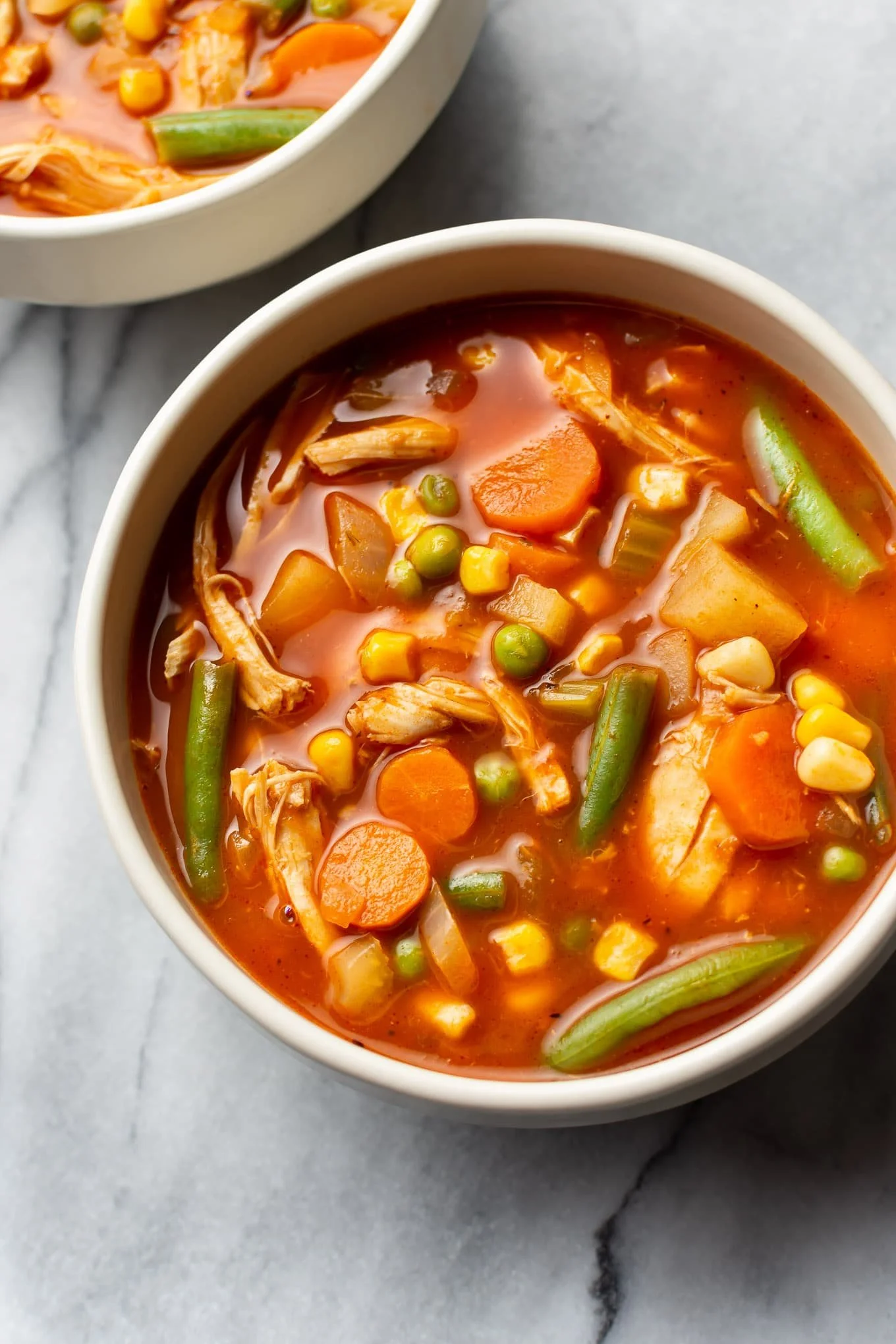 Simple Chicken and Vegetable Soup