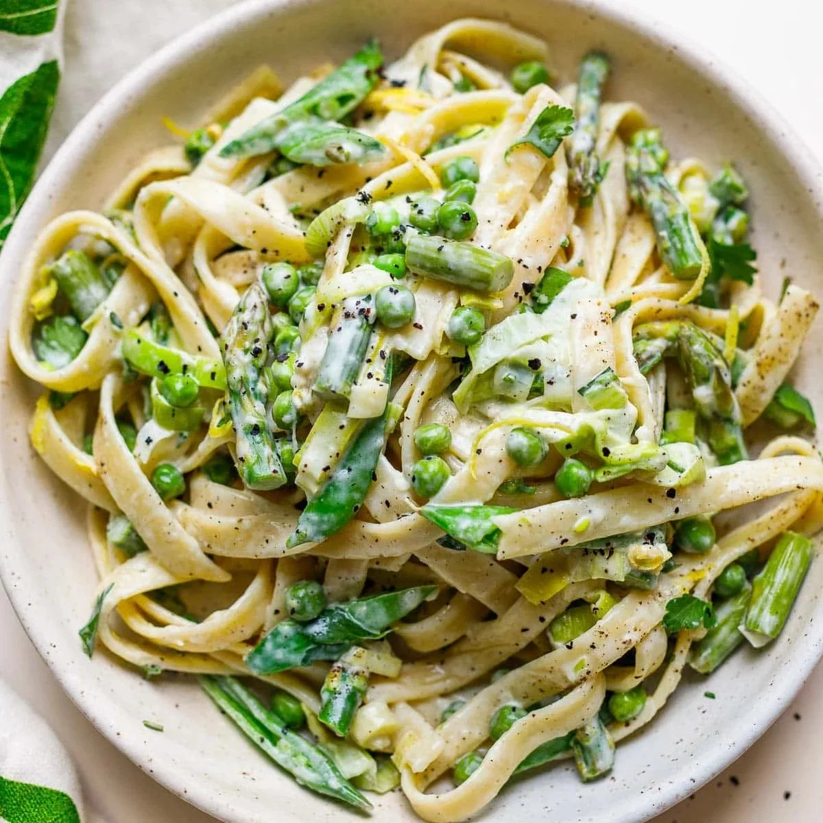 Simple Pasta Primavera